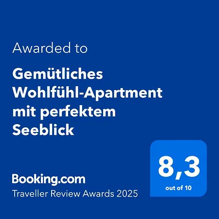 Gemuetliches Wohlfuehl-apartment Mit Perfektem Seeblick Lägenhet Dießen am Ammersee